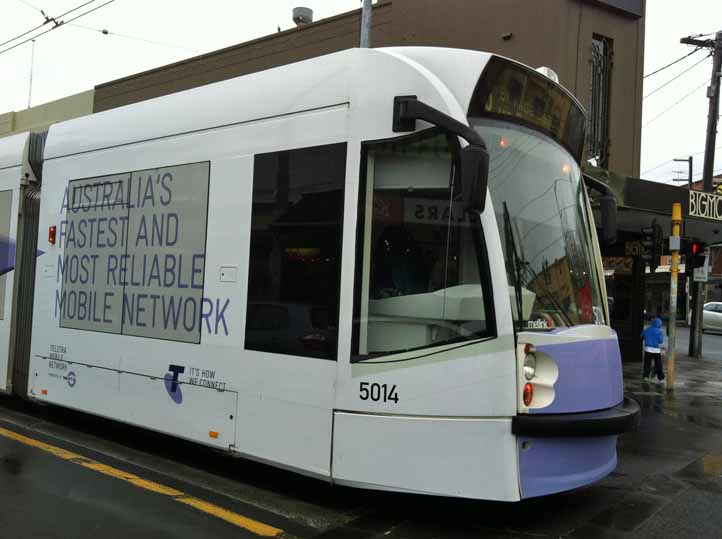 Yarra Trams Siemens Combino 5014 Telstra